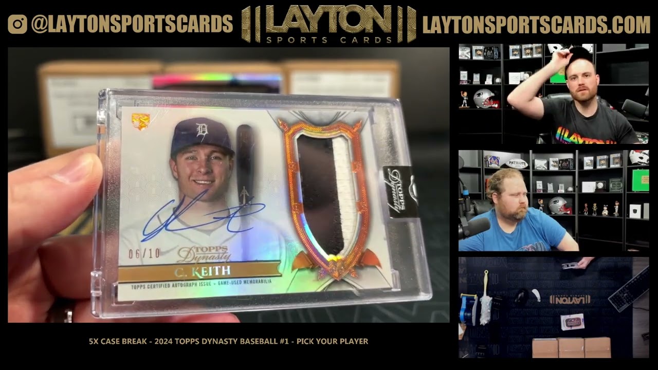 5x Case Break - 2024 Topps Dynasty Baseball #1