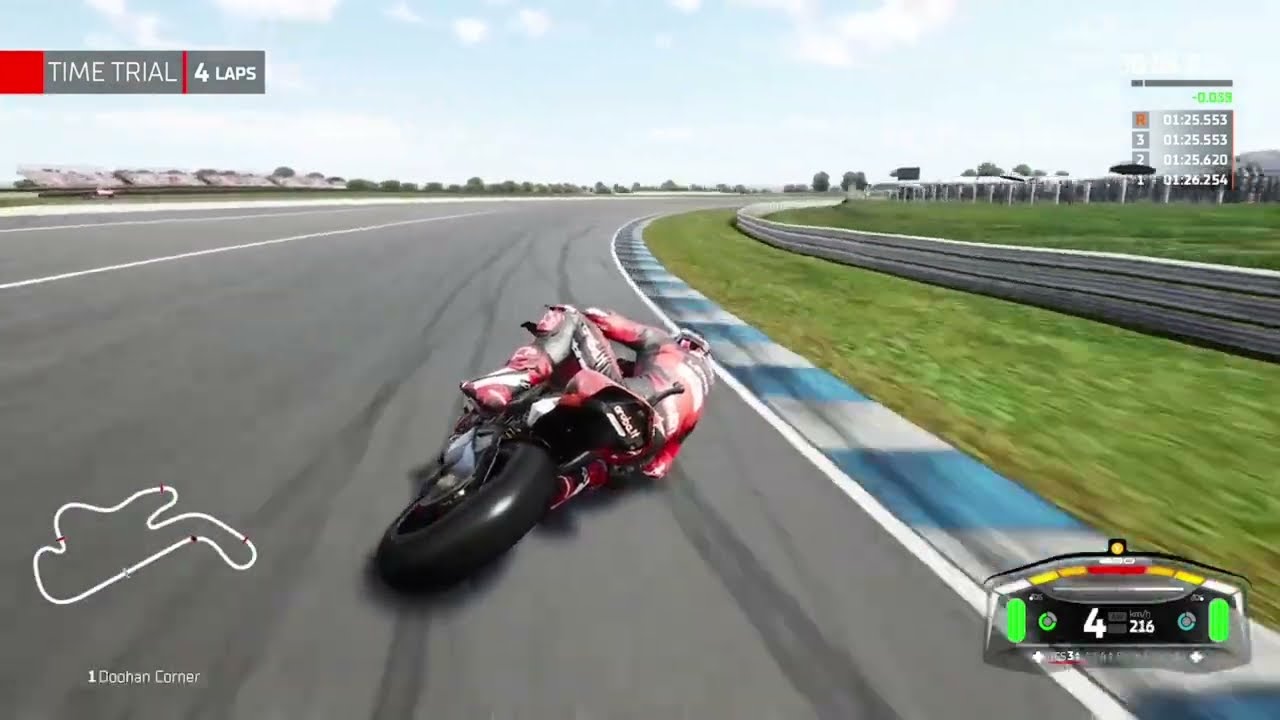 SBK 22 - Phillip Island WORLD RECORD (1.25.4) + setup | Xbox Series X