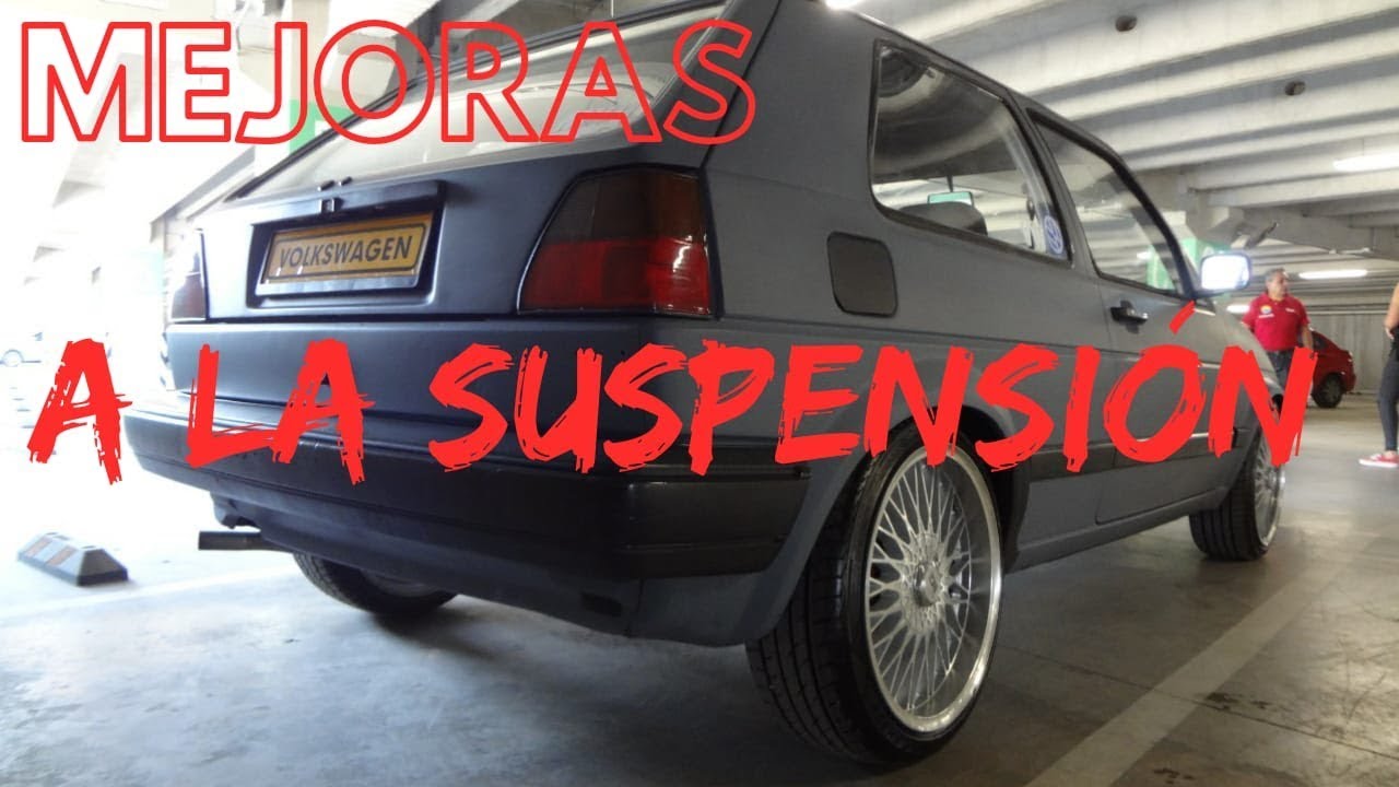 RUIDO EN SUSPENSIÓN GOLF A2 CAMBIO DE ROTULAS Y BUJES DE HORQUILLA | RESTAURACIÓN GOLF MK2