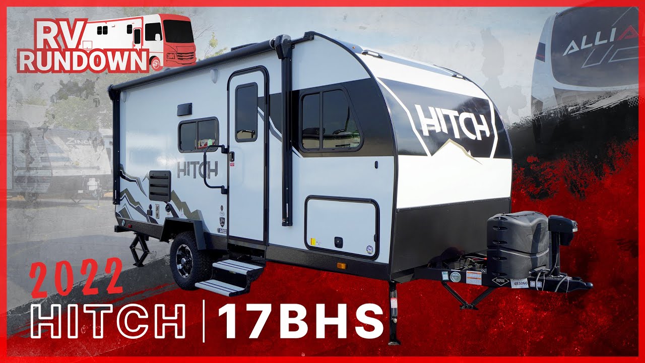 Обзор автодомов | Компактный туристический прицеп-кемпер Cruiser RV Hitch 17BHS 2022 года выпуска...