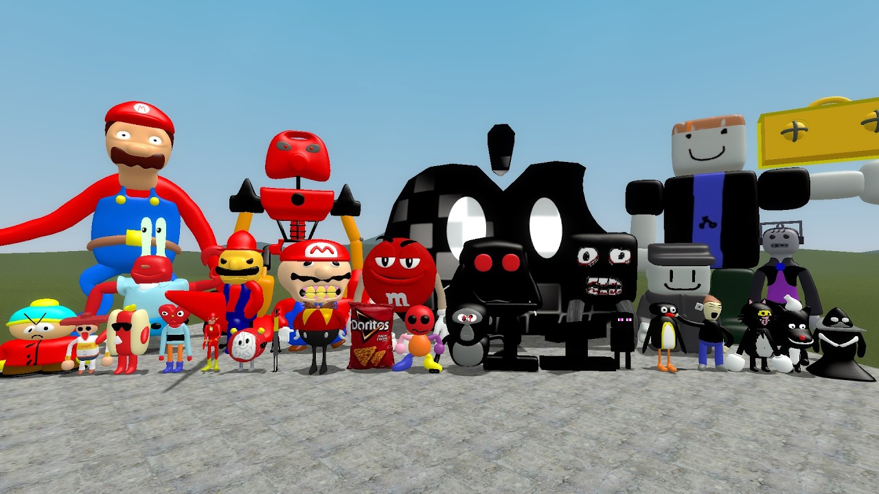 ALL 3D MEMES NEXTBOTS, SANIC CLONES, MEMES IN 3D, 3D NEXTBOTS NEW UPDATE In Garry's Mod #86