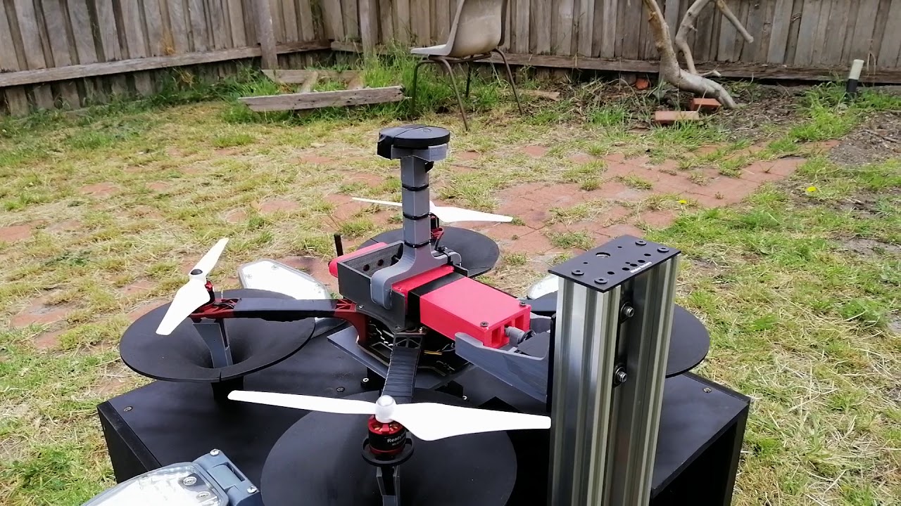 Battery Swap and Flight - Drone Base Station