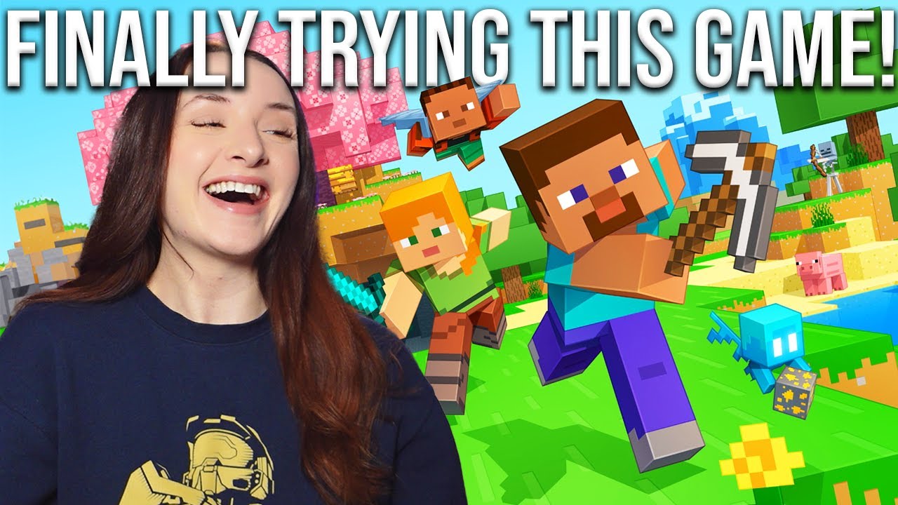 My First Time EVER Playing MINECRAFT!💚LUCYJROBYN Blind Playthrough in 2025