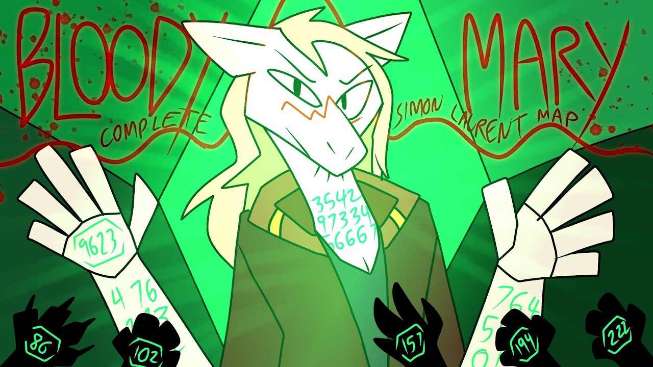 BLOODY MARY - COMPLETE ANTHROFIED INFINITY TRAIN MAP