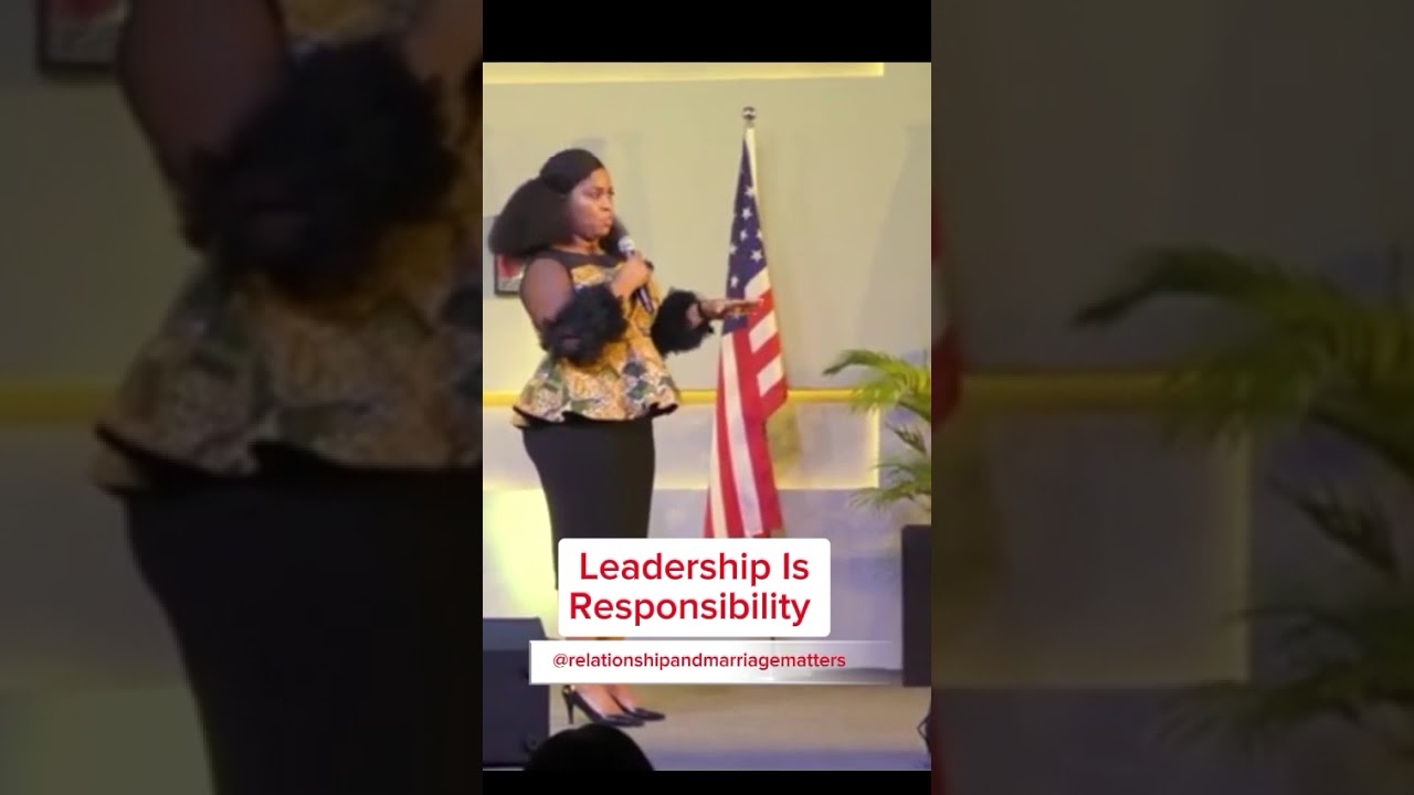 Leadership Is Responsibility! Mildred Kingsley-Okonkwo #shorts #motivation #leadership #trending