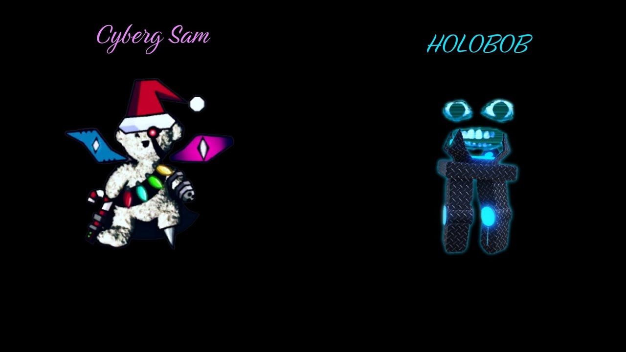 Cyberg Sam vs HOLOBOB [Roblox Bear]