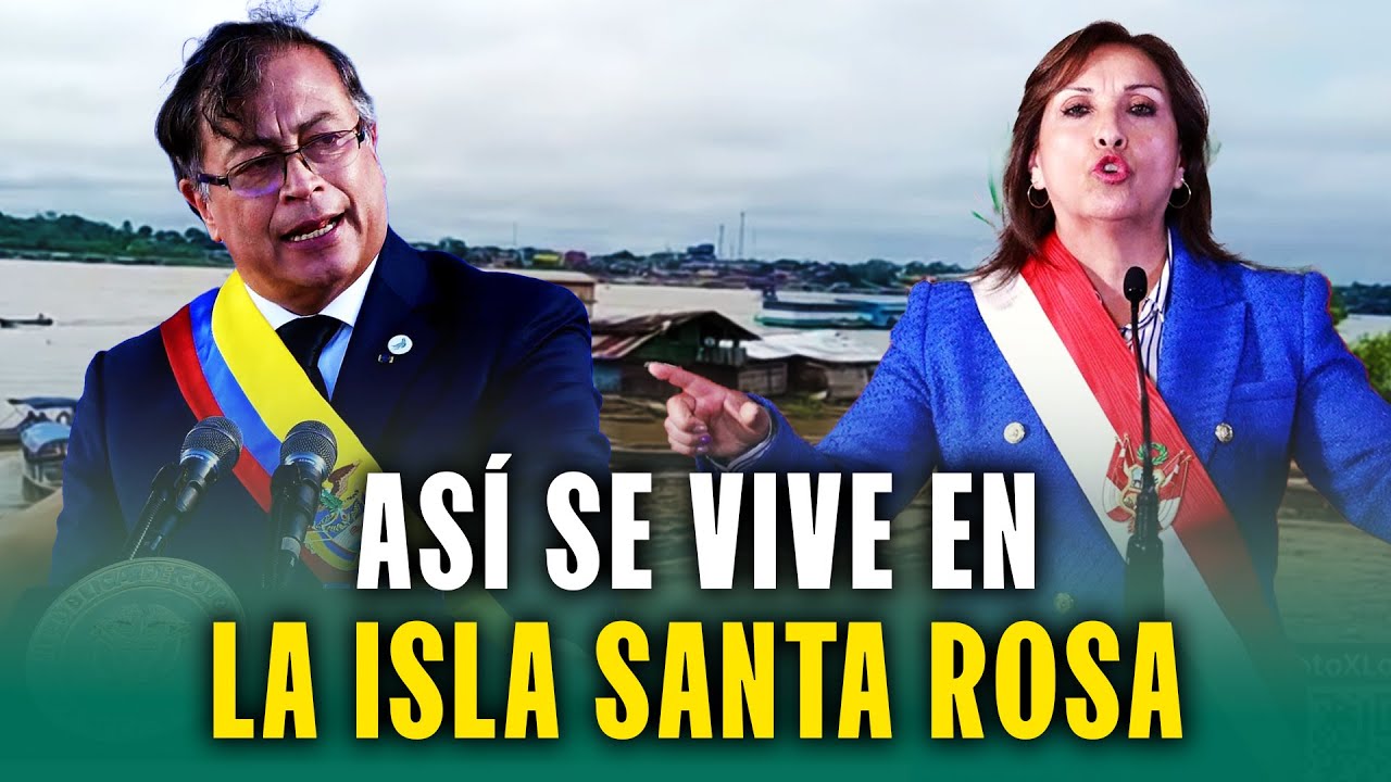 ¿Qué está pasando en la isla Santa Rosa? Así es como viven peruanos, colombianos y brasileños