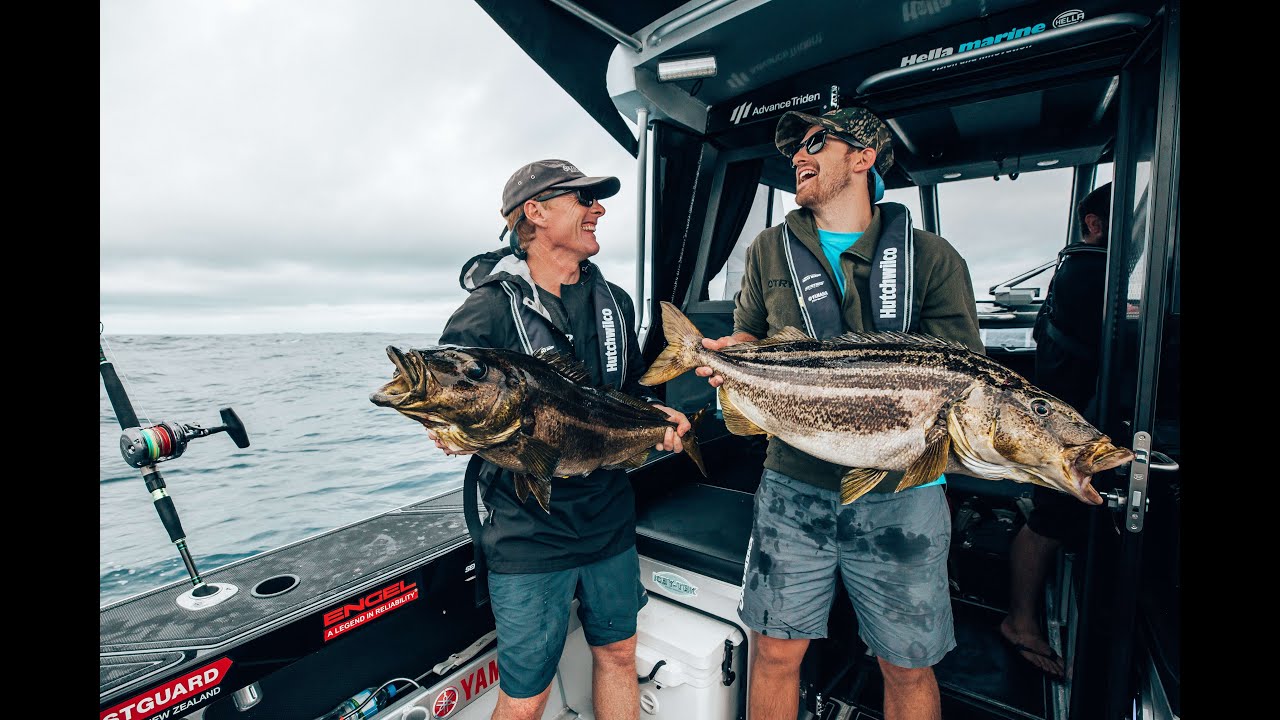 Kiwi fishin' mission aboard the Surtees 750 prize boat