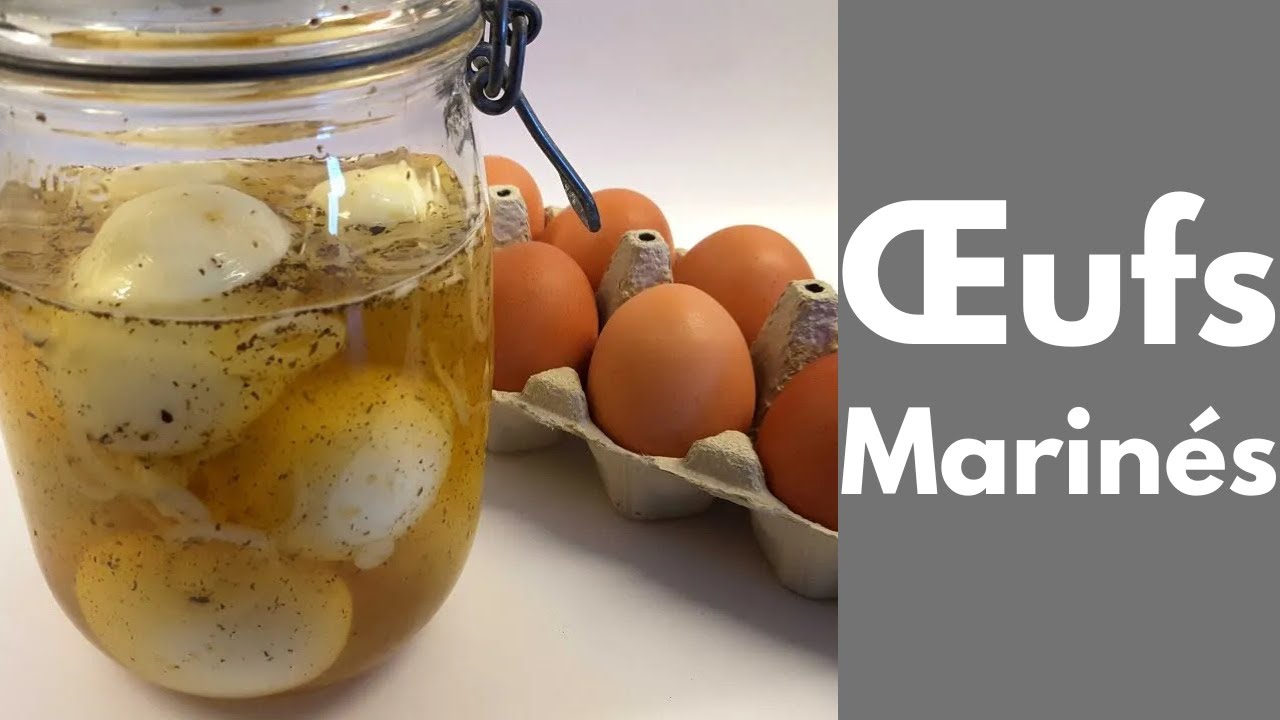 ŒUFS MARINÉS (Tous en cuisine avec Seb)