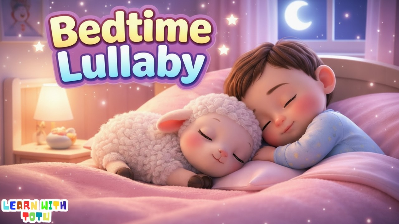 Cute Sheep Bedtime Lullaby 🌙 Sleep Music for Kids
