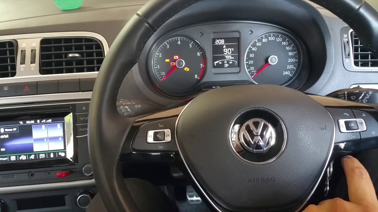 Рулевые переключатели в Volkswagen Polo 2017 — AllStar / Highline / GT