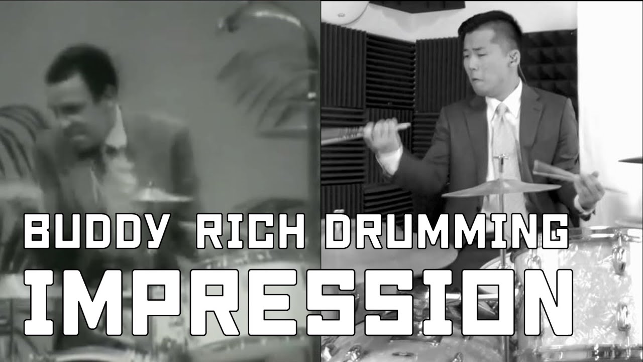 【Transcribed】Buddy Rich The solo from 