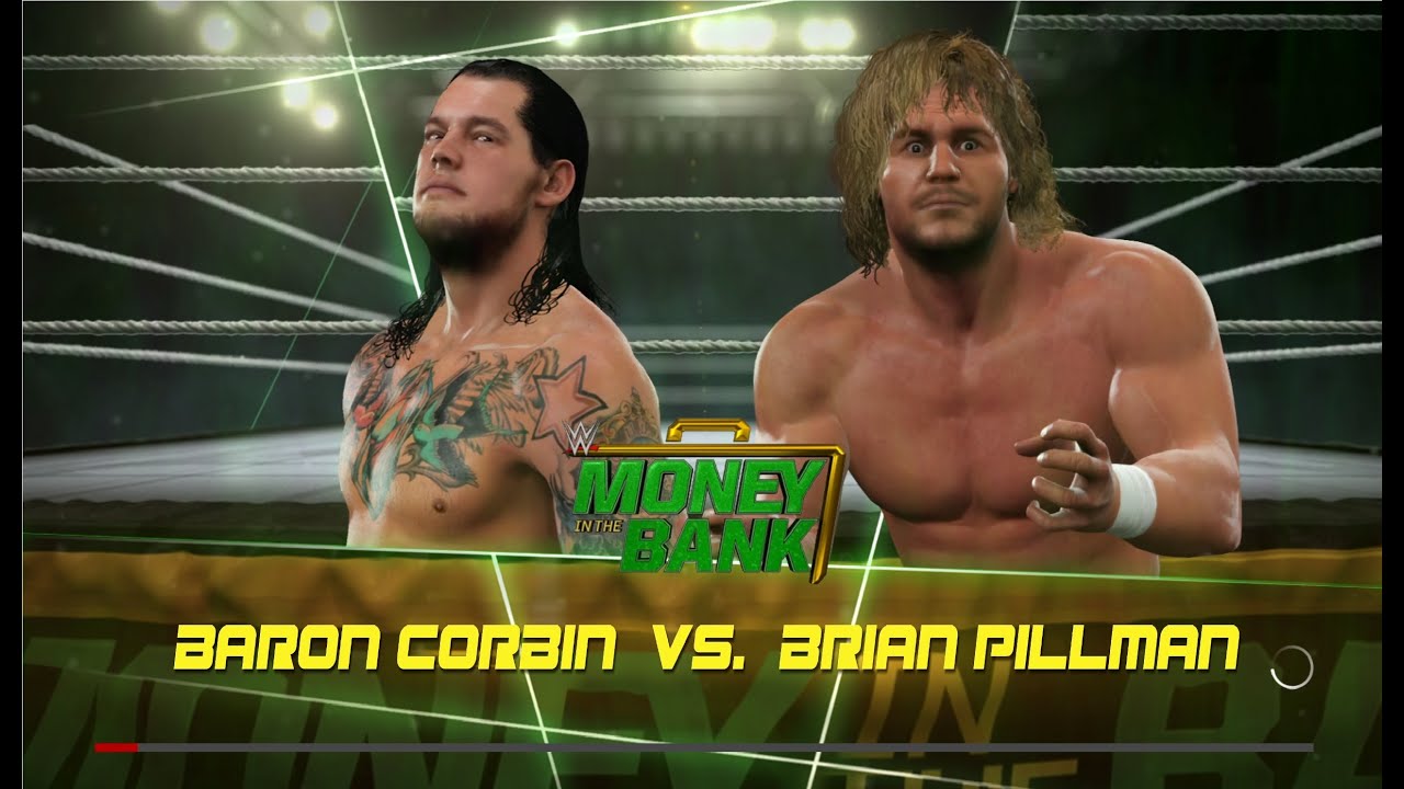 WWE 2K17 Бой между Baron Corbin - Brian Pillman