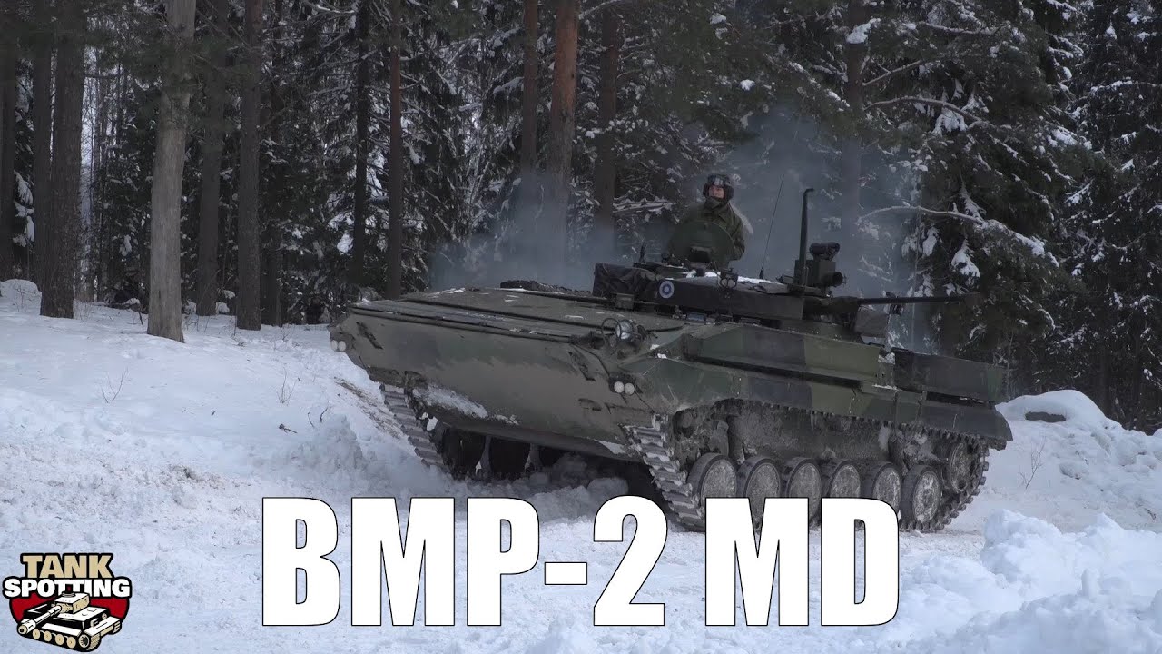 BMP-2 MD Maneuvering - Winter Combat Exercises 2021