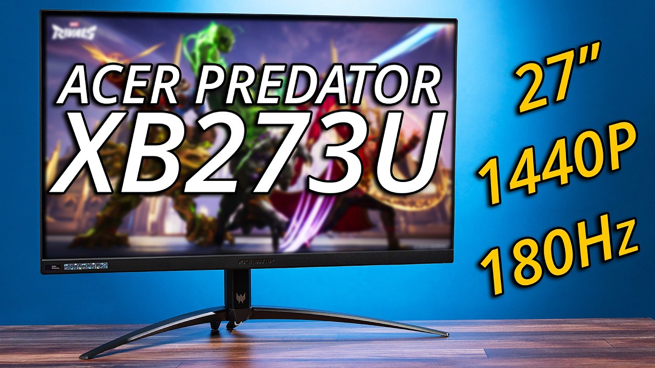 Игровой монитор Acer Predator XB273U | Вторая половинка вашей видеокарты