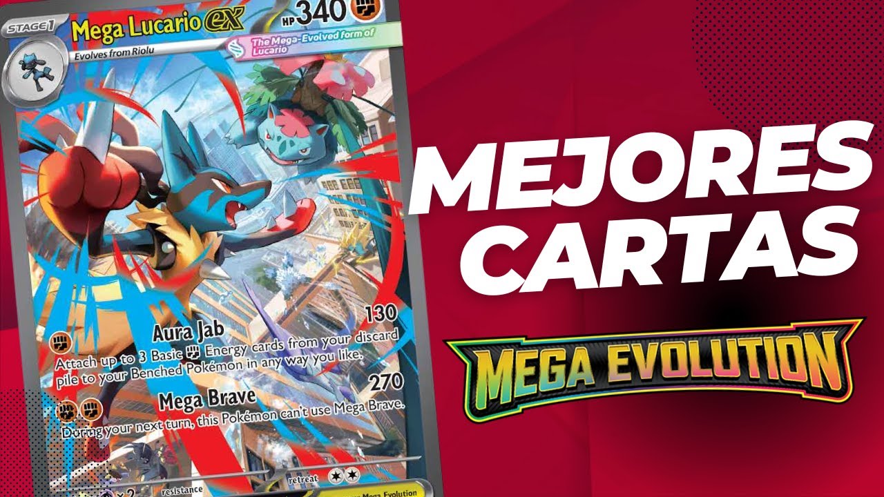 ¿Cuáles son las MEJORES cartas de Mega Evolution? | Pokémon TCG