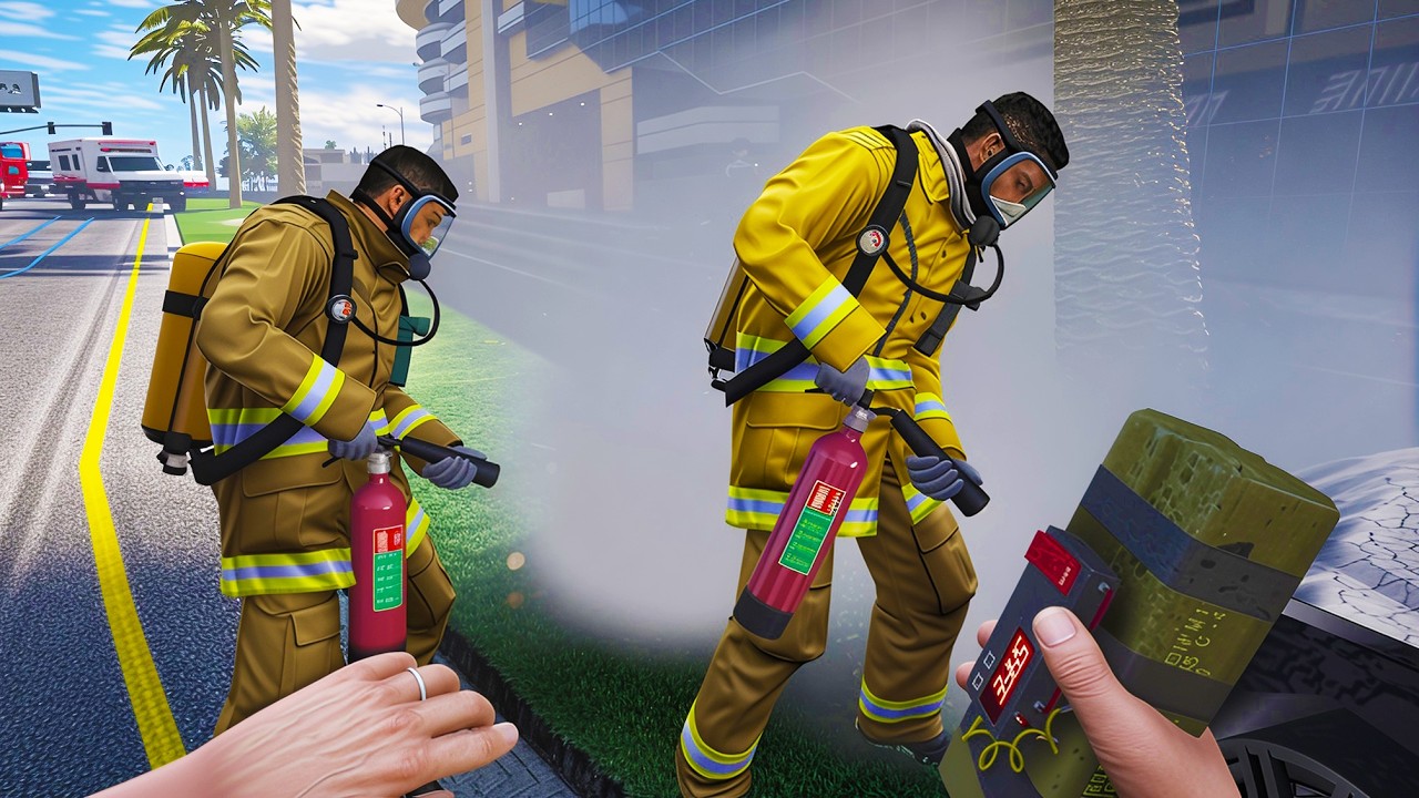 GTA 5 - Explosions vs NPC's Ragdolls PT14 | Euphoria Physics