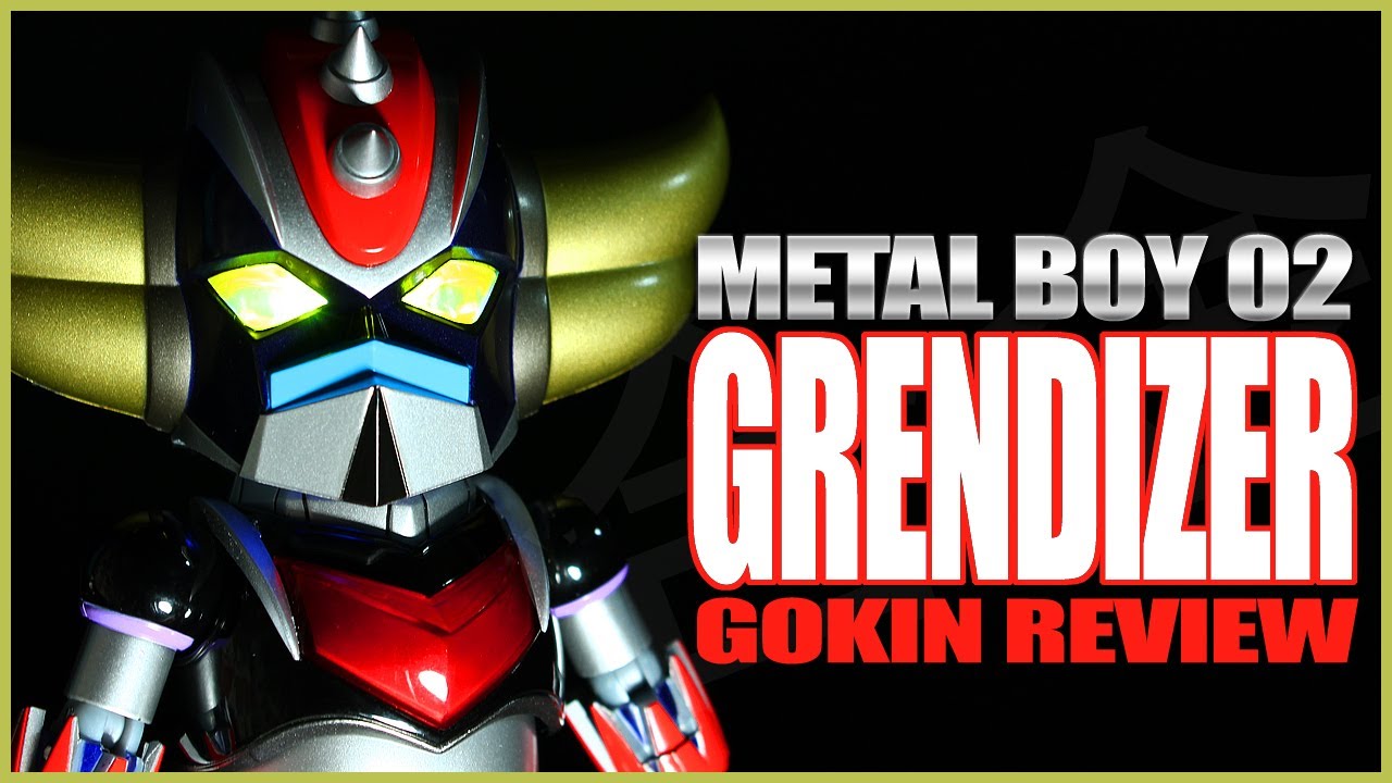 Gokin Review: Metal Boy Gokin 02 GRENDIZER Yamato Metal Box SD robot figure review