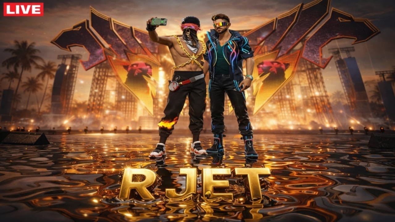 Live streaming of R JET FF#freefire max live#tamil youtuber