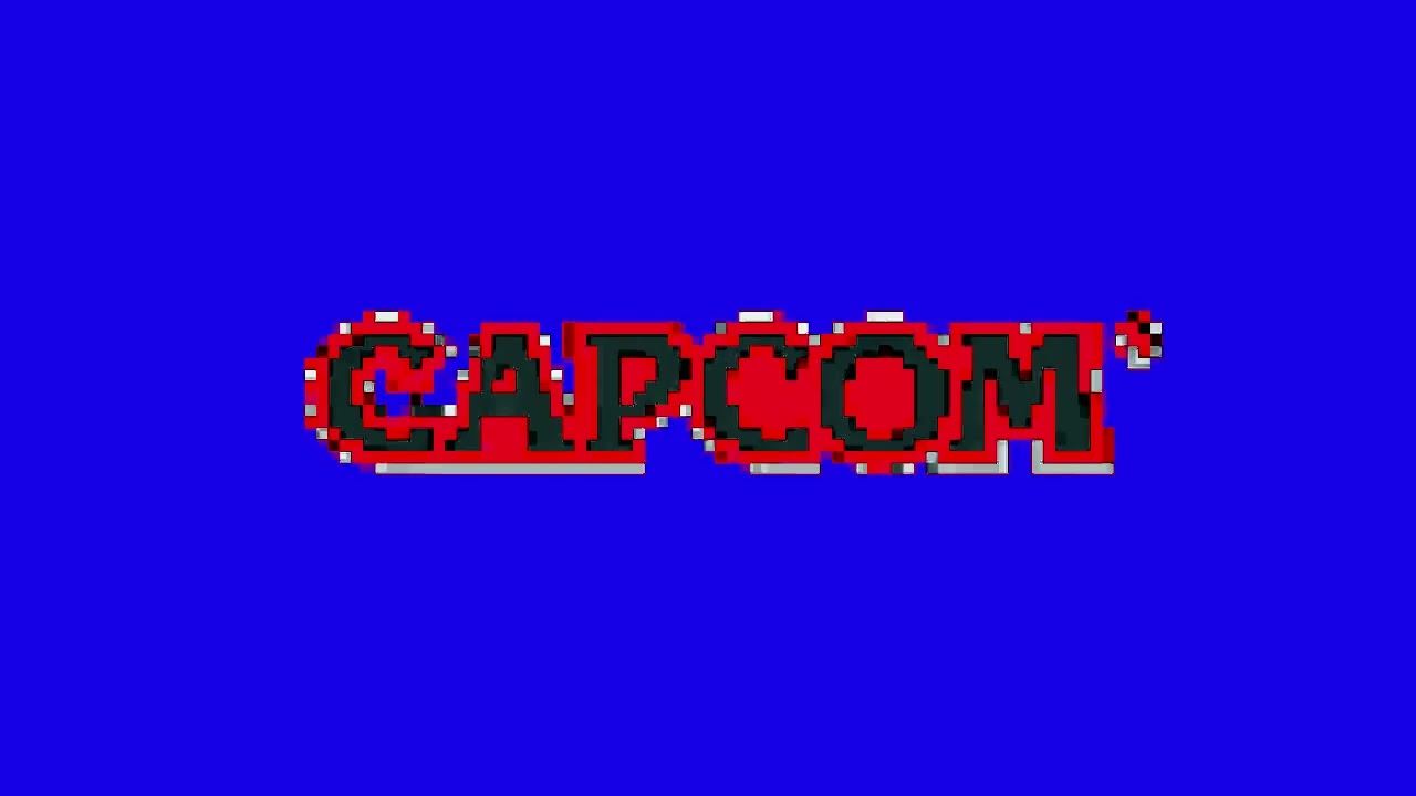 CAPCOM Logo with 50 Random Effects