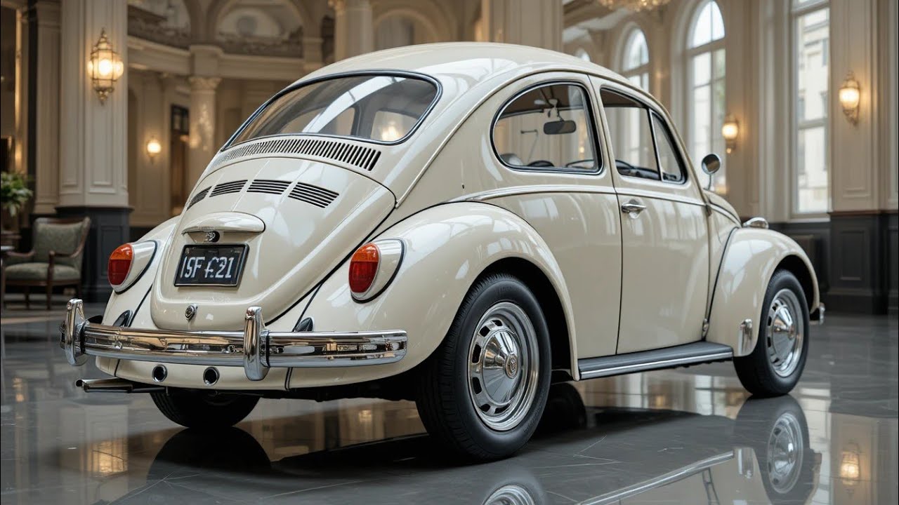 Volkswagen Beetle EV 2025: Культовый ретро-автомобиль возвращается с современной электрической си...