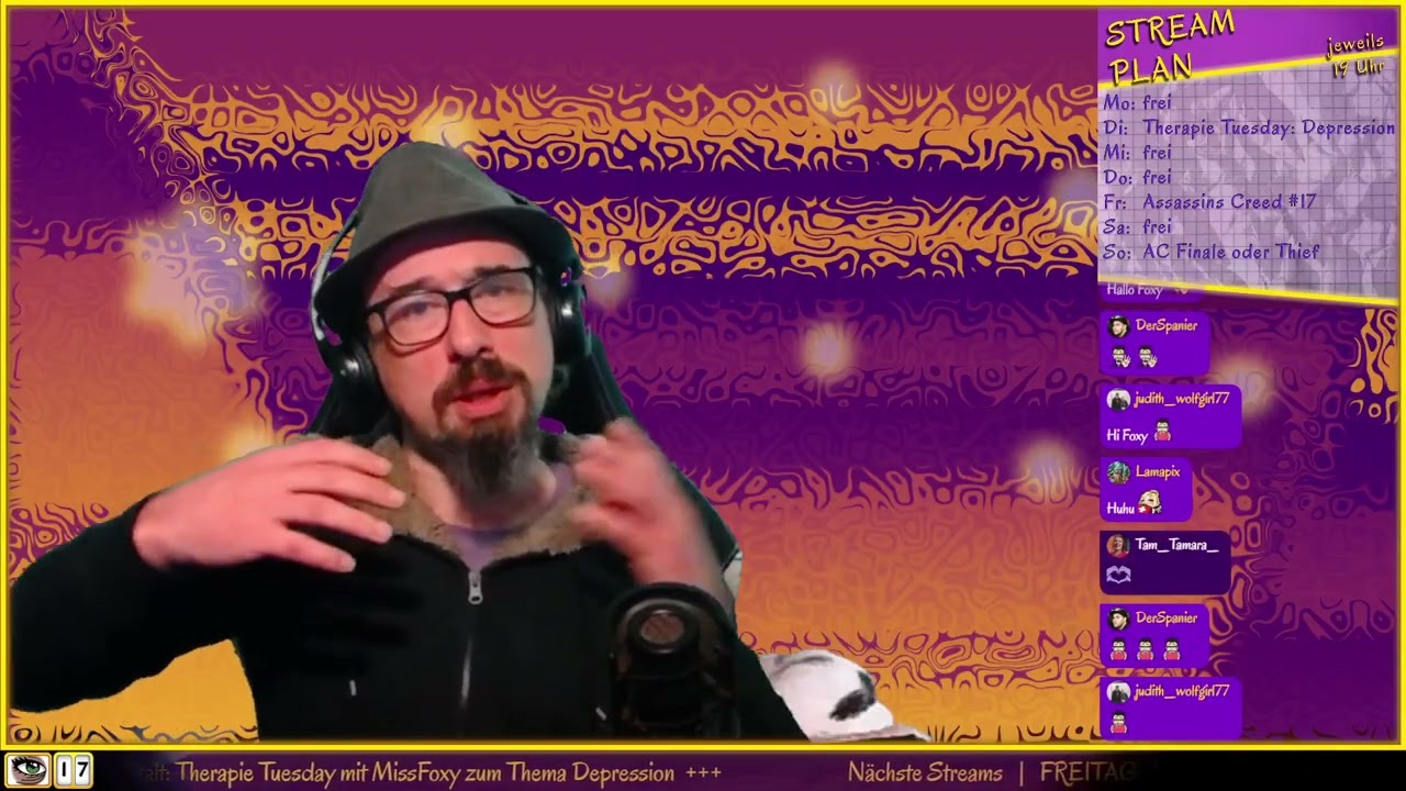 Therapie Tuesday: Depression mit @missfoxy