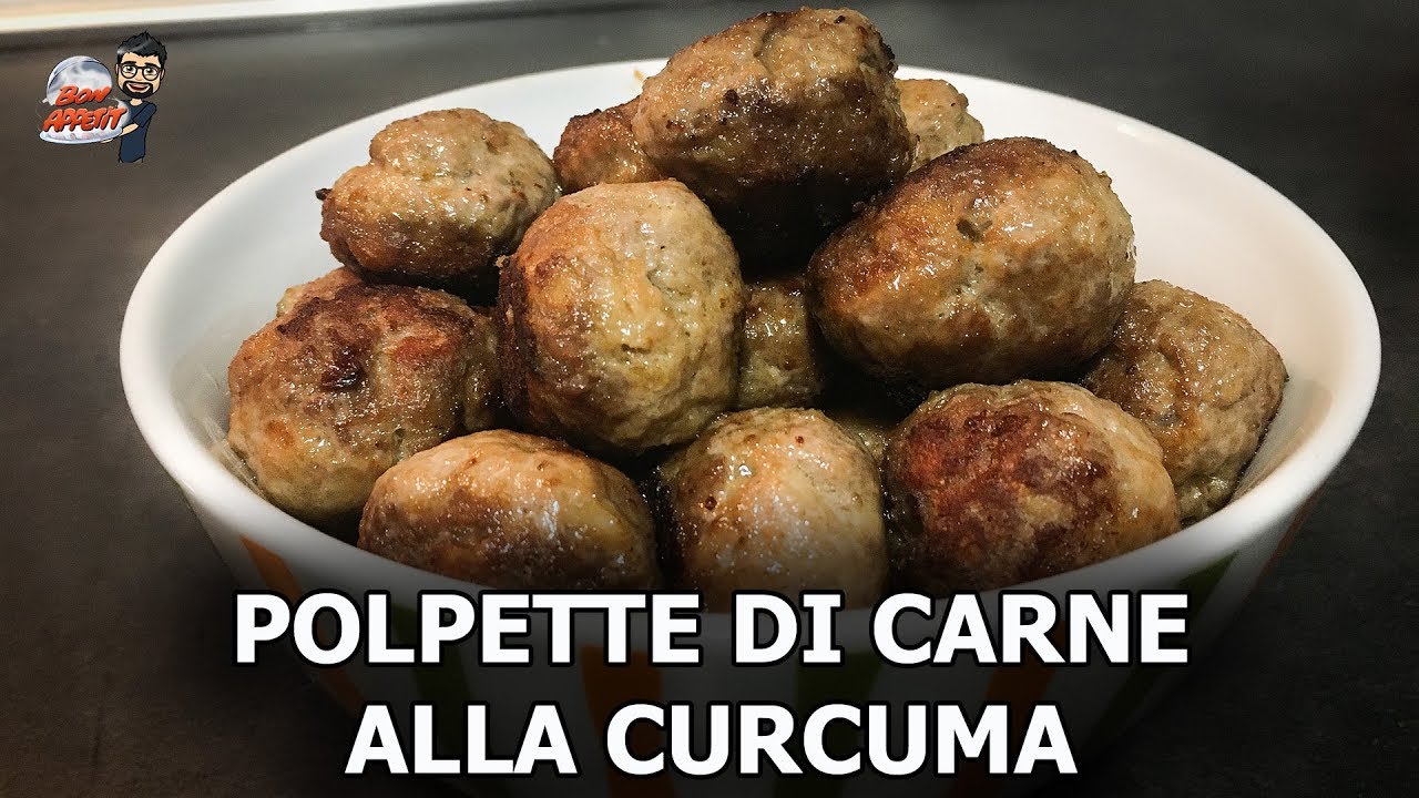 POLPETTE DI CARNE ALLA CURCUMA