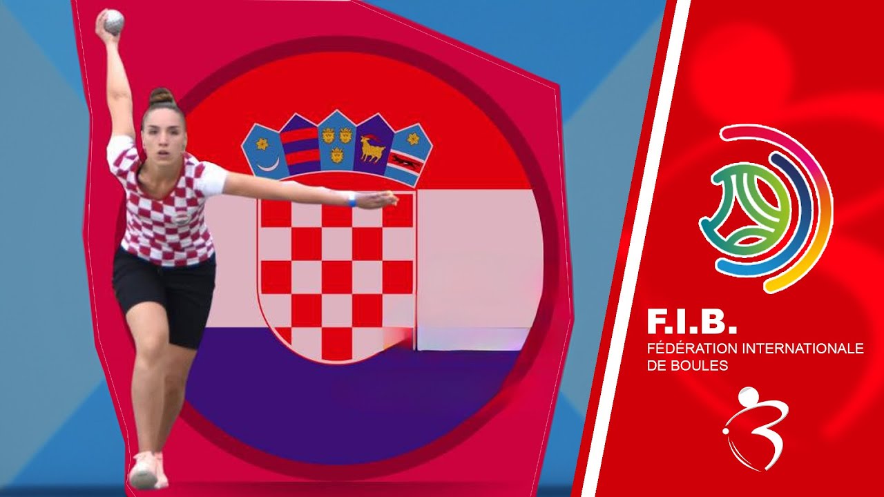 Finale du Double CROATIE vs TURQUIE : Championnat du Monde de Sport Boules Féminin 2023 à Rumilly
