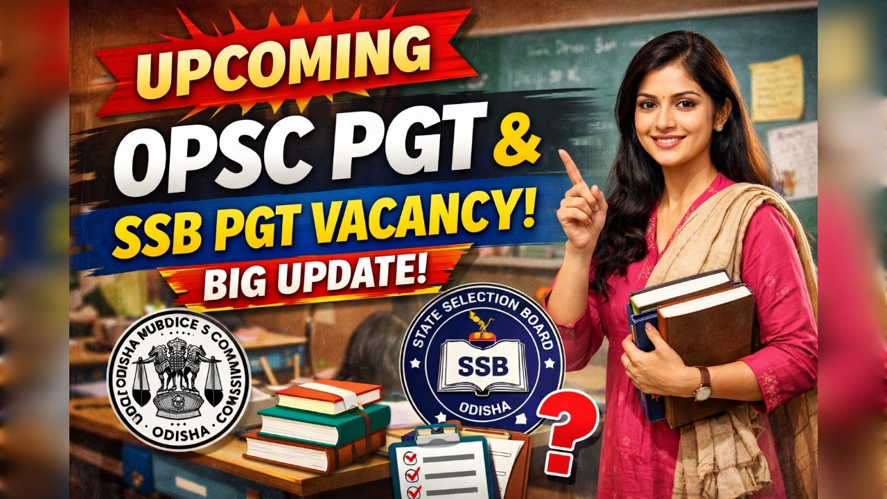 OPSC PGT 2026 ।।SSB PGT 2026।।