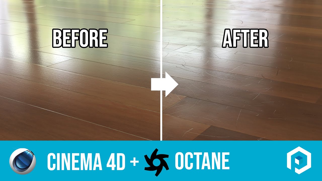 Using Poliigon overlays to add surface imperfections in Cinema 4D with Octane