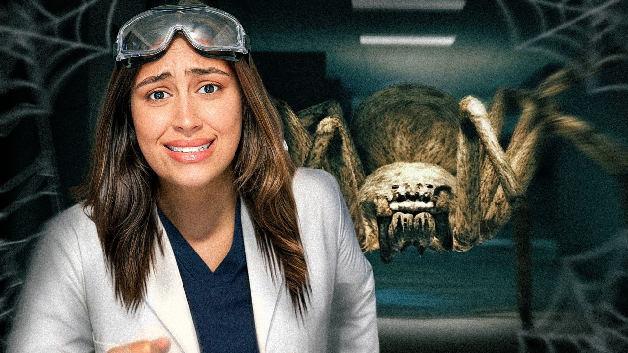 VIREI CIENTISTA... MAS TEM UM ARANHA GIGANTE NO MEU LABORATÓRIO