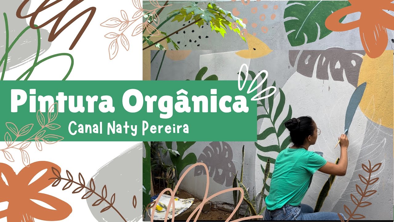 Painel Pintura Orgânica | Naty Pereira