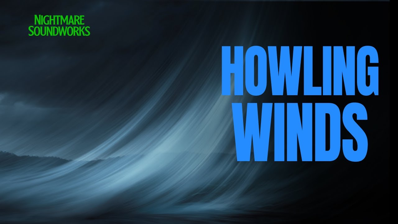 Howling Winds: Screeching Storm Ambience (Aztec Death Whistle/Ehecachichtli Vibe) 1-Hour Loop