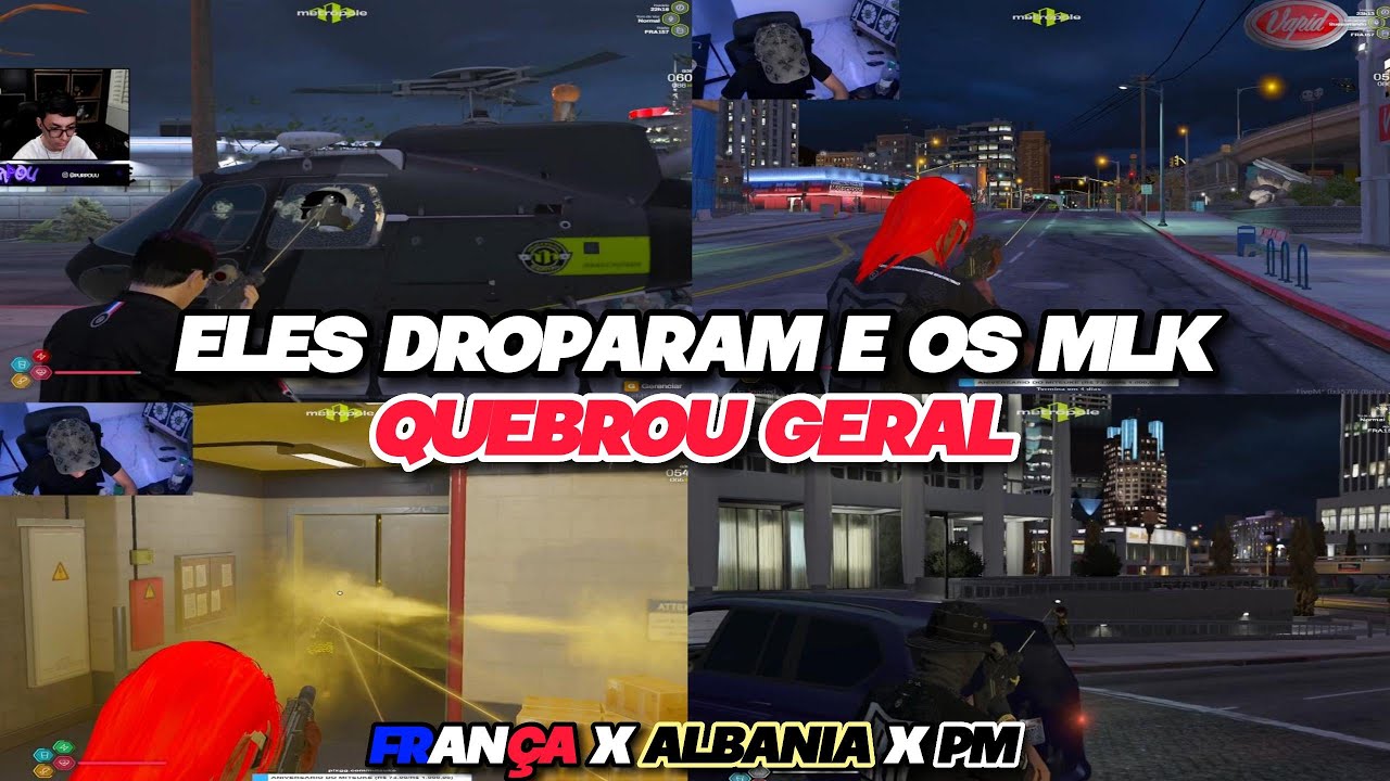 ALBANIA DROPOU NA FRANÇA E FICARAM PELA PISTA!!!