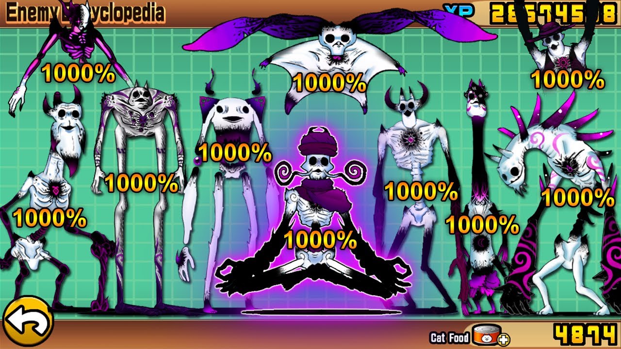 The Battle Cats - Enemies at 1000% (Part 17) Manic Nekolugas