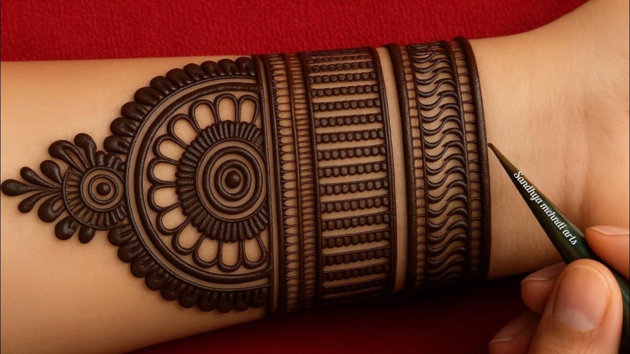 simple bridal mehndi design front hand | mehndi design | mehandi design | mehndi designs | mehandi