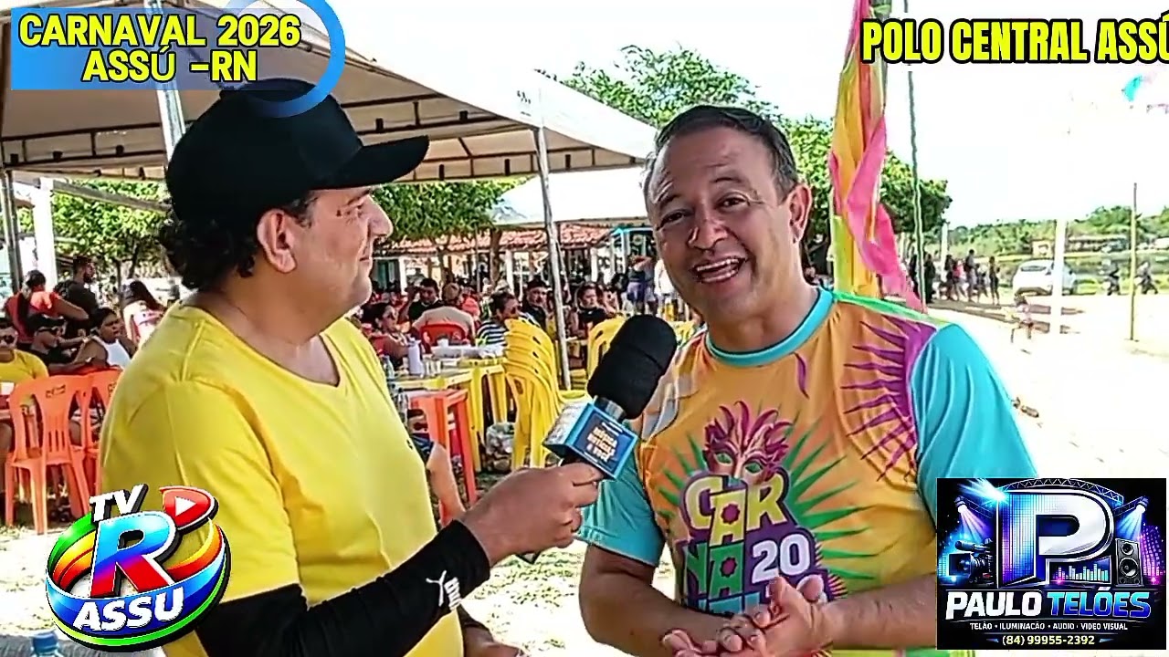 17-02-2026:FINAL COBERTURA CARNAVAL 2026 E NA TVR ASSÚ,POLO CENTRAL ASSU (COBERTURA DO CARNAVAL-TVR)