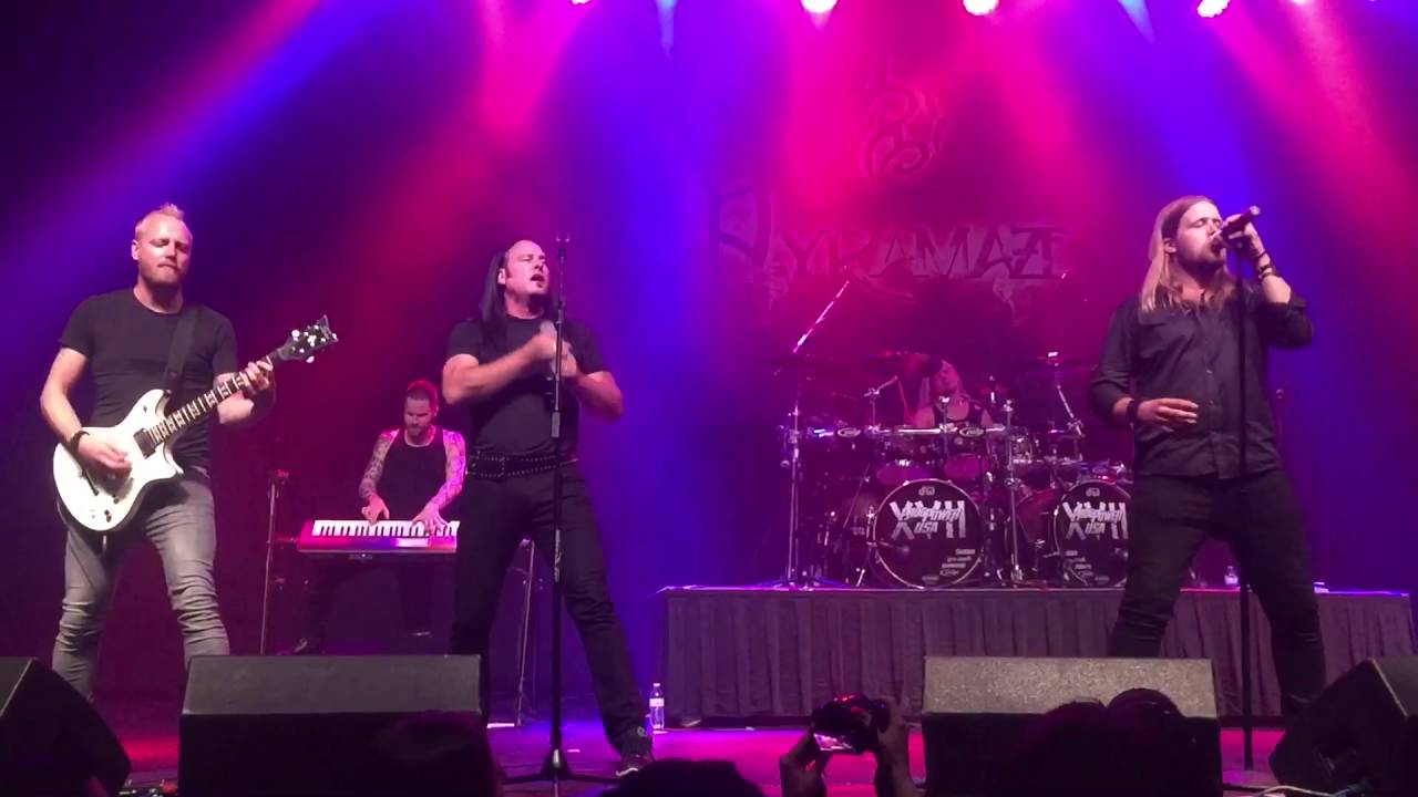 Pyramaze ALL 3 vocalists!!! ProgPower USA 9-8-2016 Atlanta