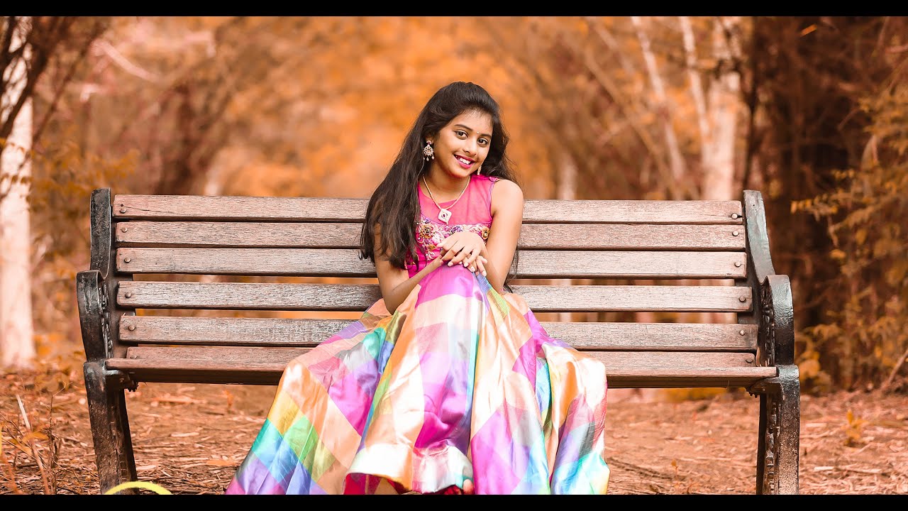 || Meghana's Half Saree Function Pre-Shoot || Snipershotz || 4K || Contact - 9014314444 ||