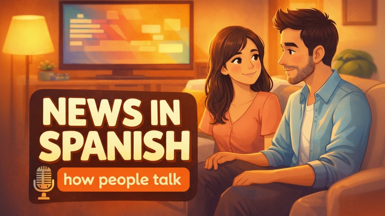 Talking About the News in Spanish | Slow & Clear Conversations