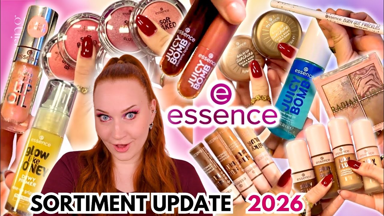 Essence Sortiment Update Frühling 2026 🌸 | Alle Produkte Teil 1 | LikeADaisyInSpring