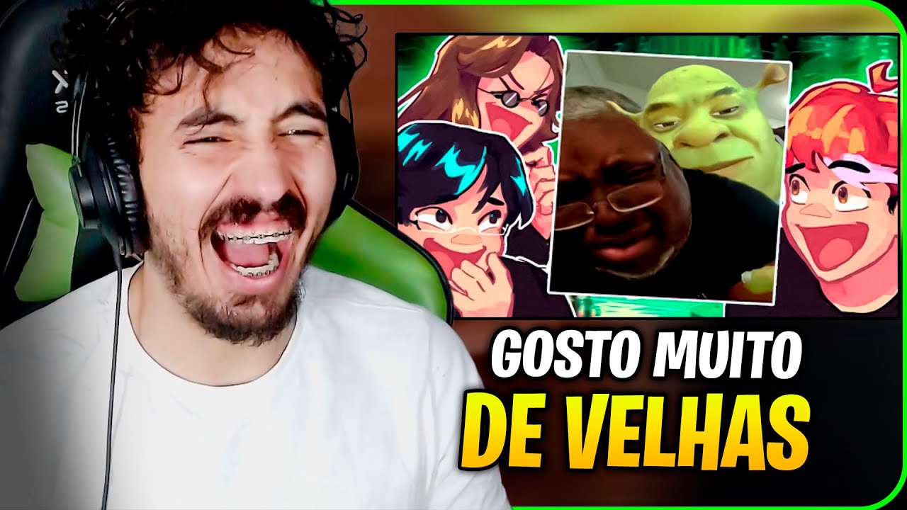 IDOSOS NA NET KKKKKKKKK (ft. Umild e Tiba) - Scottonauta | Leozin REACT | Leozin React
