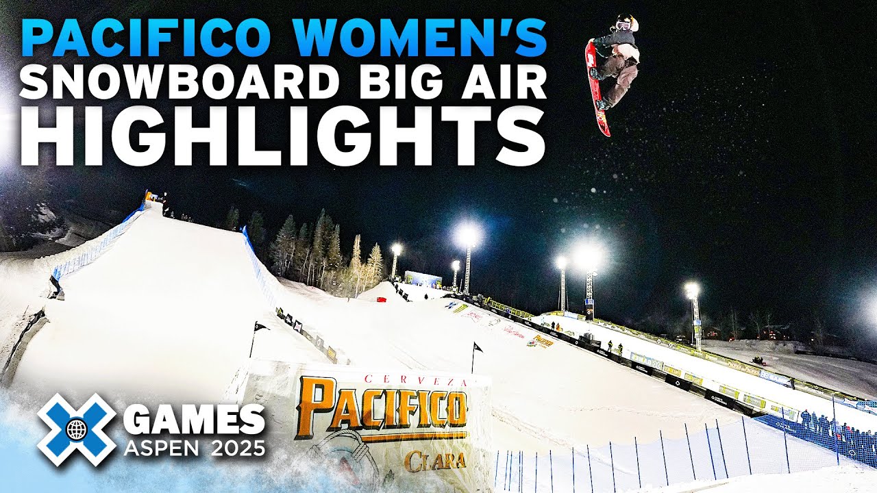 BEST OF Pacifico Women&rsquo;s Snowboard Big Air | X Games Aspen 2025