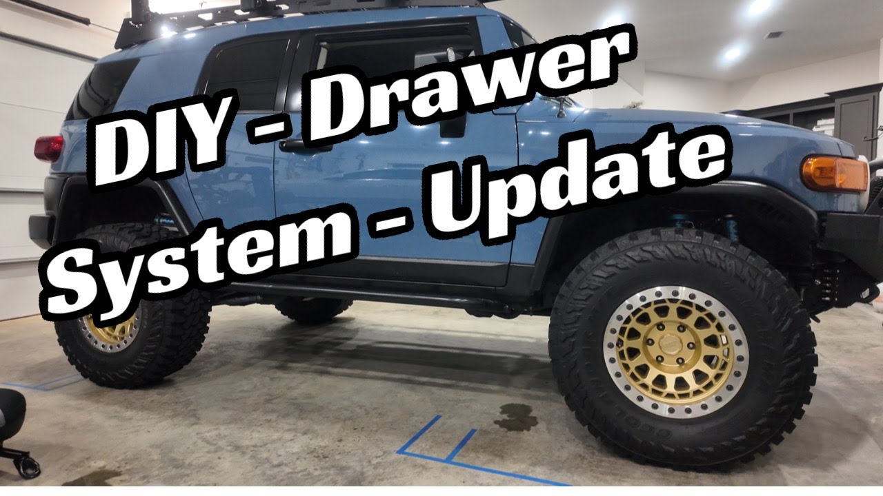 📦 FJ Cruiser Drawer System UPDATE | Trail-Ready Storage Mods