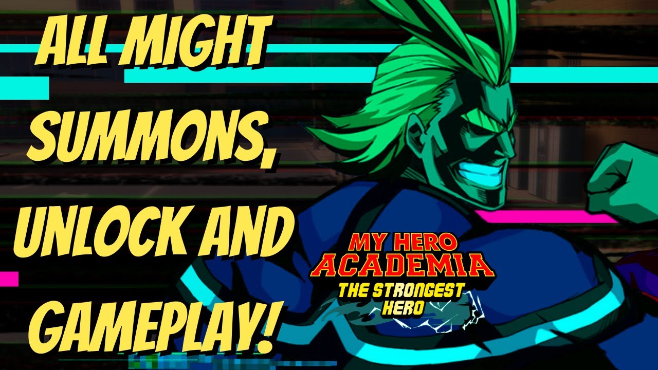 LUCKY ALL MIGHT SUMMONS!! | MHA The Strongest Hero