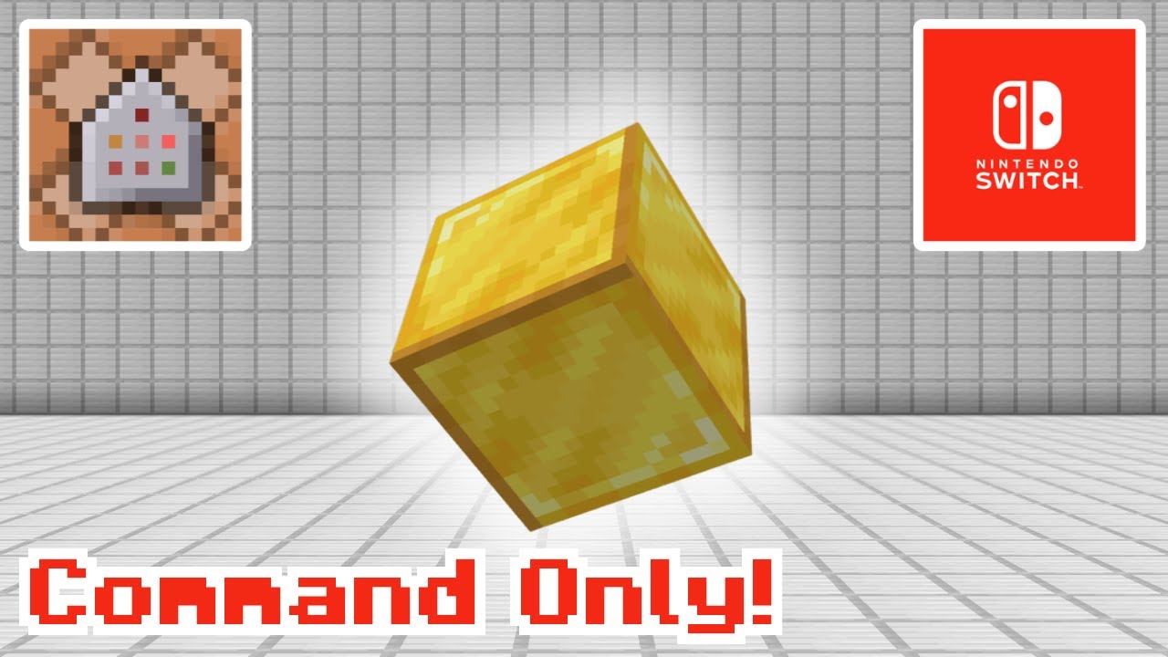 [Minecraft:Command] Bedrock Edition With Block Display!