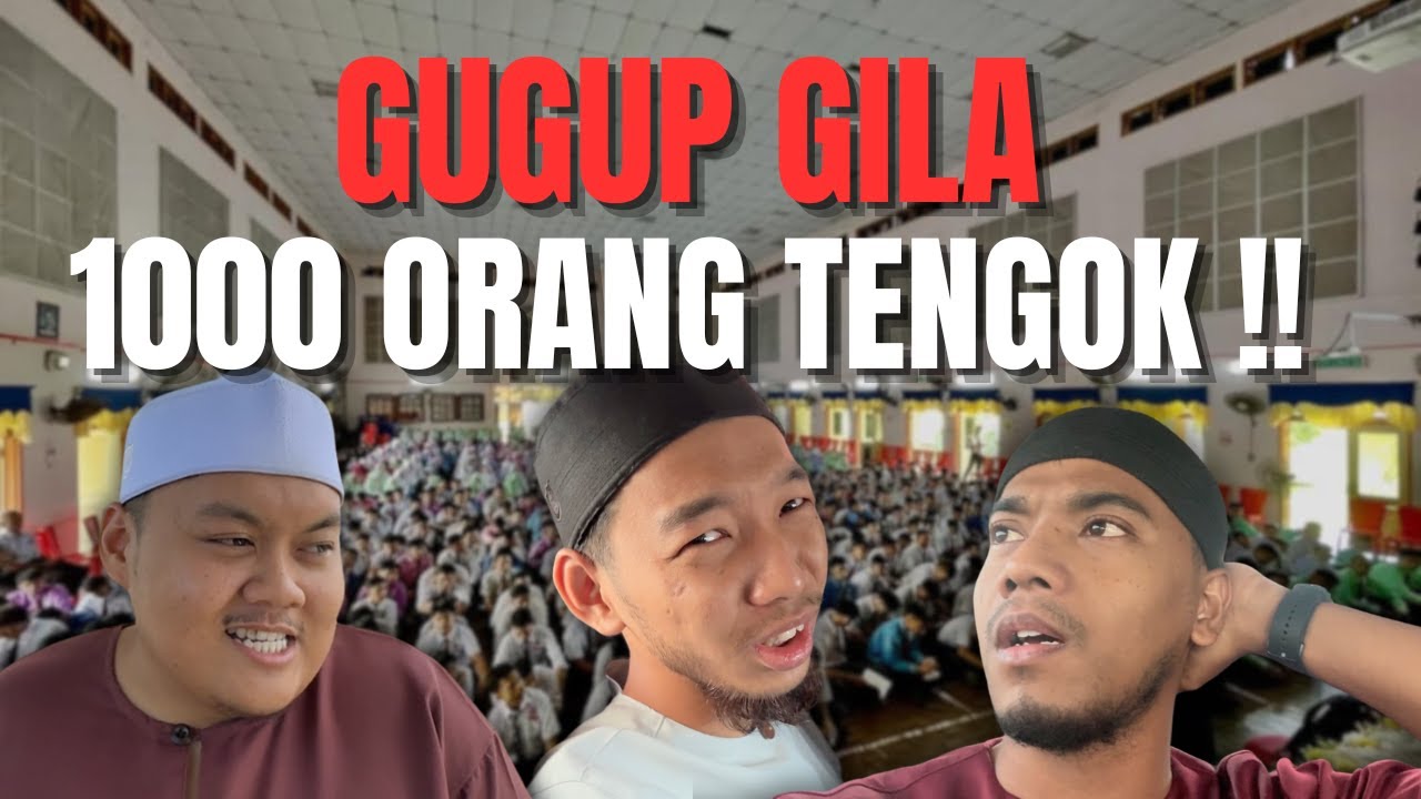 KITORANG CABAR DIRI BAGI TALK DEPAN 1000 ORANG