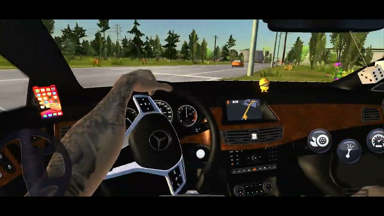 Car Drive Game Day - 37 New Video Mercedes Benz #cardriving #cardrive #cargames #youtubevideo 