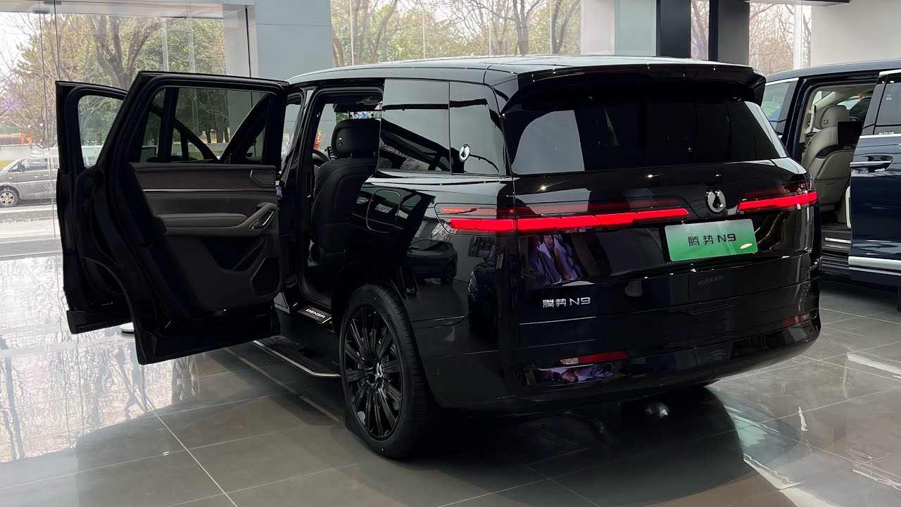 2025 BYD DENZA N9 Luxury 6-seater PHEV 1300km range around $56,000 review | BYD | China 🇨🇳