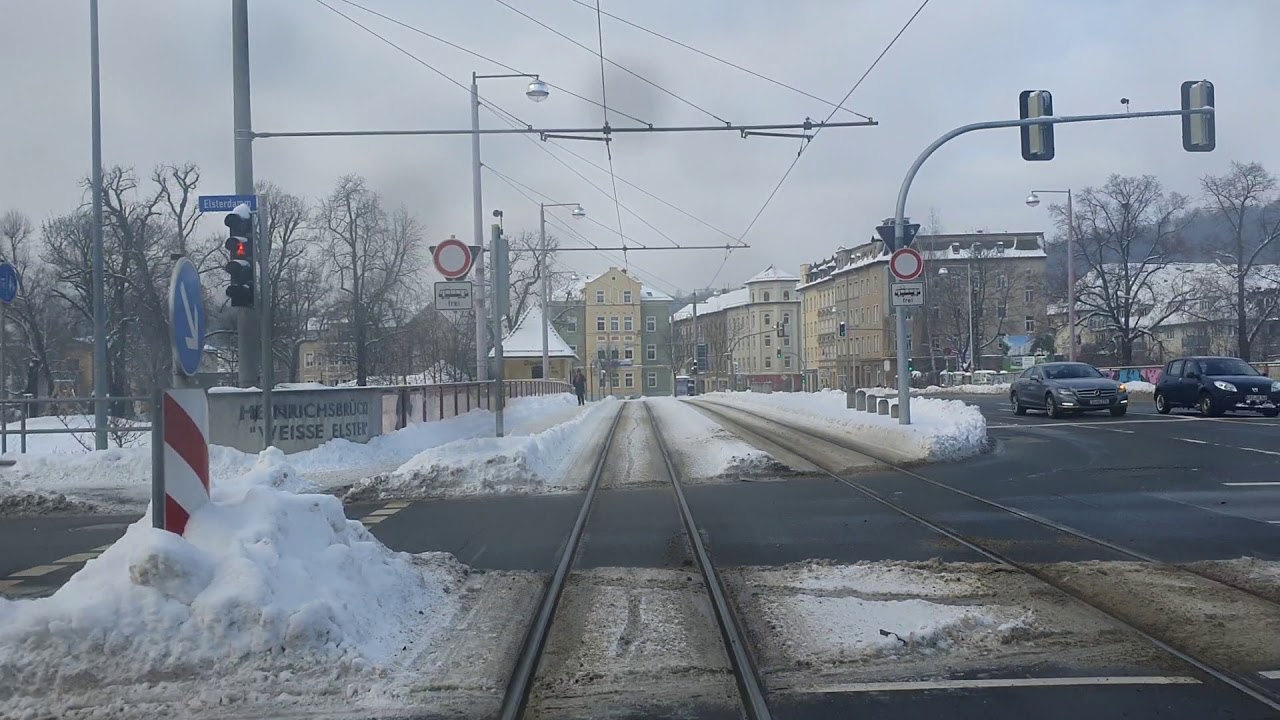 Straßenbahn am 2021 in Gera